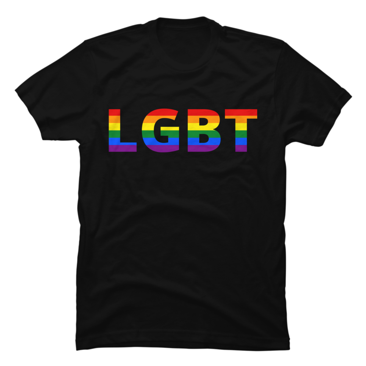 rainbow flag tshirt